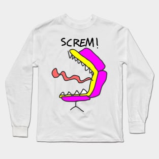 screm out loud!!! Long Sleeve T-Shirt